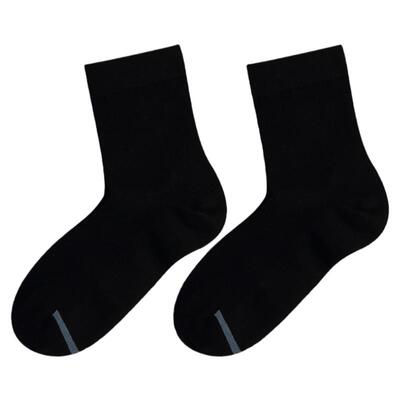 不会丢的袜子 2026新款中筒袜男女款吸汗抗菌防脚气防臭无骨棉袜