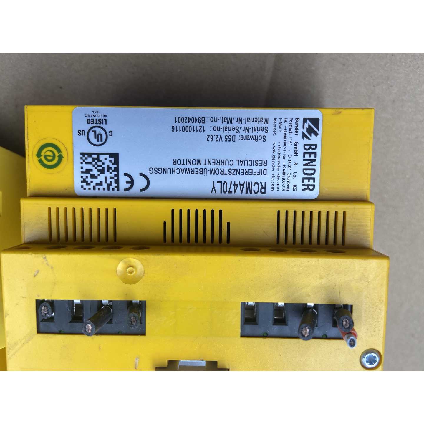议价本德尔BENDER 绝缘监测仪耦合器RCMA470LY（E4