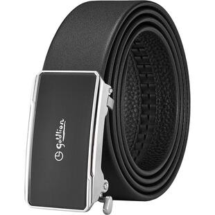 【不锈钢】金利来皮带男真皮自动扣轻奢裤带商务牛皮新款男士腰带