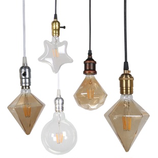 爱迪生led灯泡e27螺口复古暖黄装饰丝龙珠创意节能艺术个性怀旧