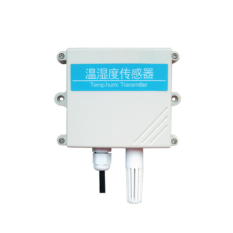 壁挂式温湿度传感器变送器高精度工业级室内外输出RS485/ 4-20MA