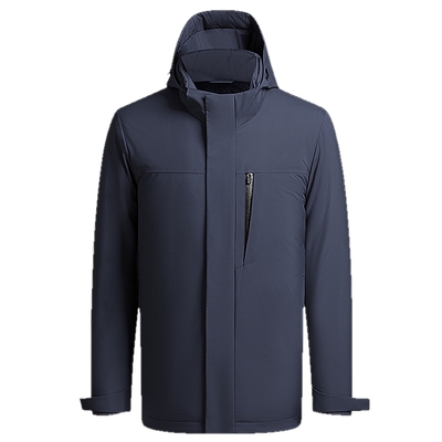 【轻奢休闲】MAYOR美雅雅戈尔旗下品牌男士立领可脱卸帽羽绒服