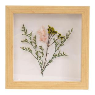 汇百家立体框中空相框贝壳标本框衍纸画框A4装裱丝带绣陶土画框