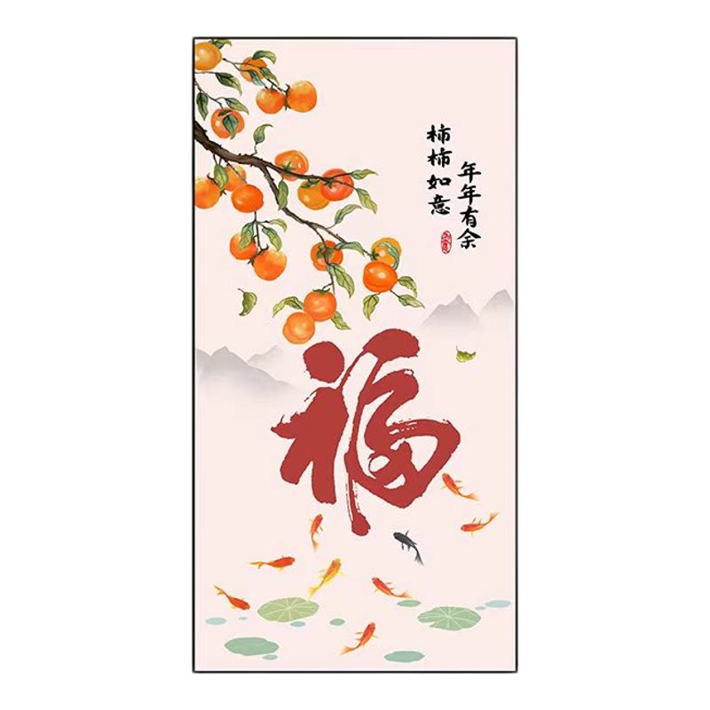 玄关装饰画贴自粘壁纸现代简约轻奢入户客厅走廊过道墙贴画3d立体