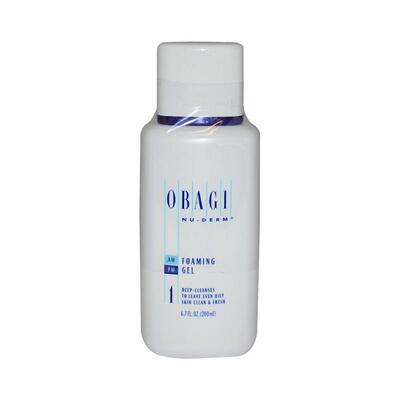 美国直邮Obagi欧邦琪Nu-Derm洁面啫喱深层清洁温和不刺激200ml