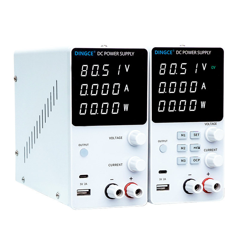 鼎策可调直流稳压电源手机实验数显30V60V5A10A程控维修老化专用