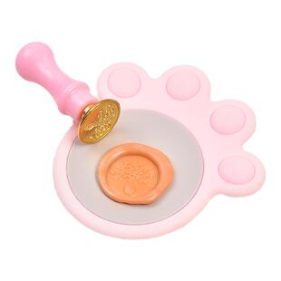 天然茶蜡无烟火漆印章套装火漆蜡粒火星印章章头火气印章儿童火漆炉蜡烛全部套装火机印章小烛台女孩火漆昂章