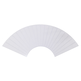 画扇面扇骨三个尺寸任选椭圆形芭蕉正圆形四个尺寸任选书法异形尺