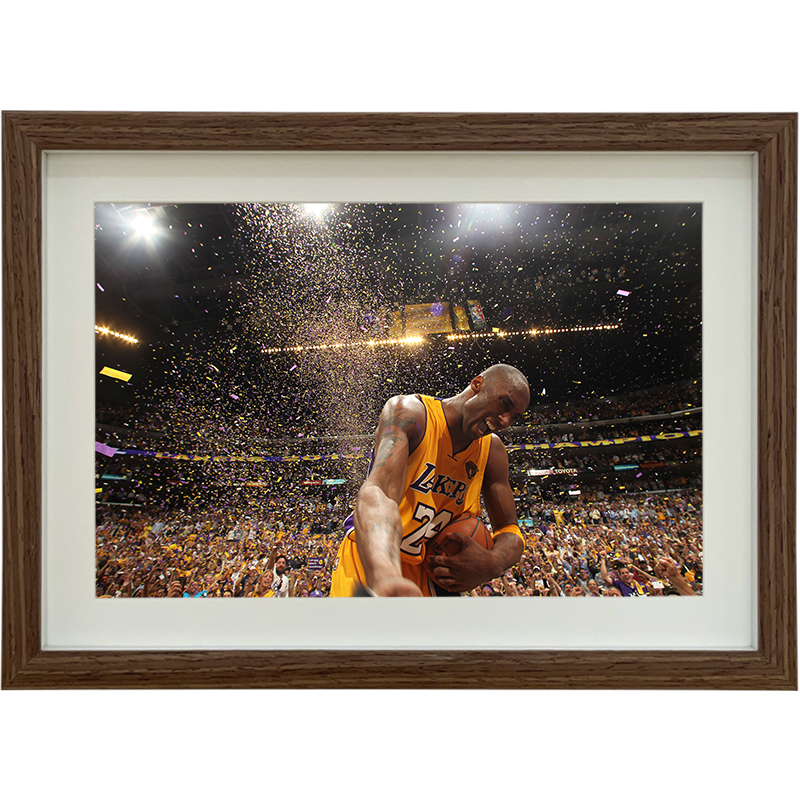 NBA篮球湖人KOBE科比相框桌面摆台纪念品装饰画海报挂画生日礼物