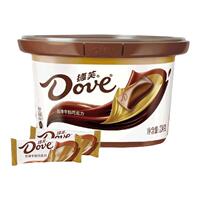 德芙巧克力234g2碗装奶香白巧