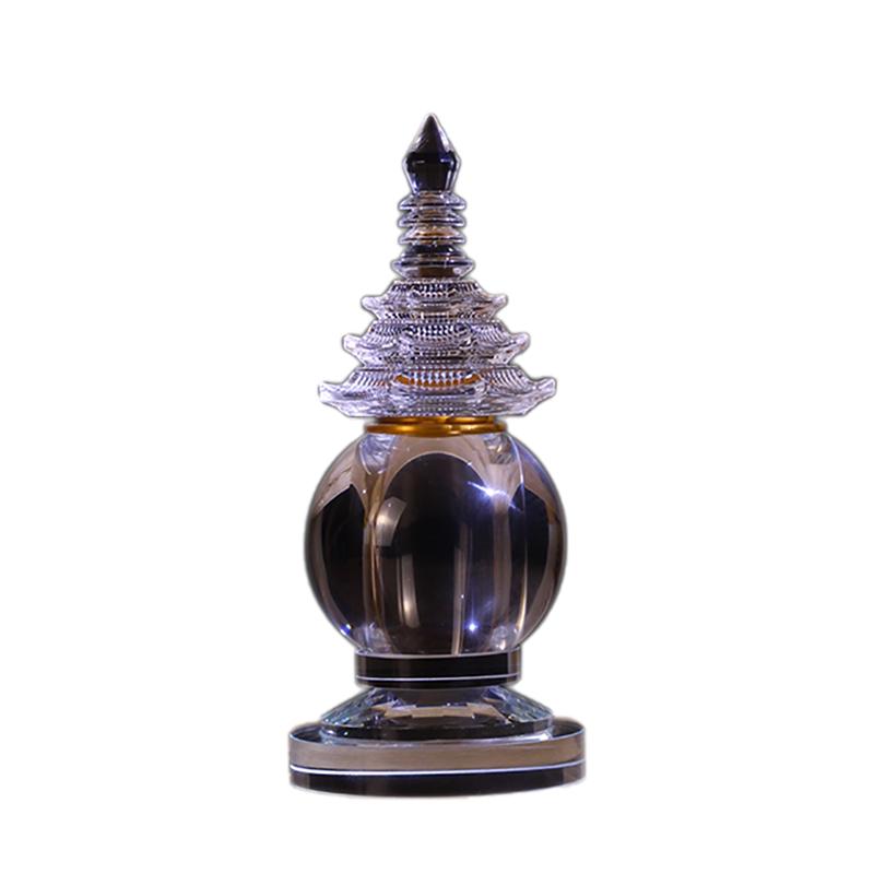 舍利塔水晶装藏供养佛堂寺庙桌面桌面摆件
