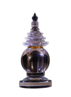 舍利塔水晶装藏供养佛堂寺庙桌面供奉舍利子甘露丸舍利瓶嘎乌塔