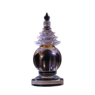 舍利塔水晶装藏供养佛堂寺庙桌面供奉舍利子甘露丸舍利瓶嘎乌塔