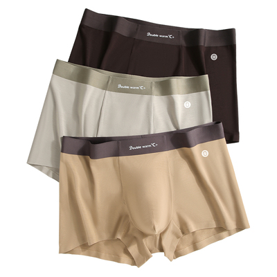 有内男士内裤莫代尔2025新款男生抗菌纯棉裆男式四角平角男款短裤