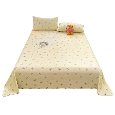 【A级母婴可用】牛奶绒床单单件