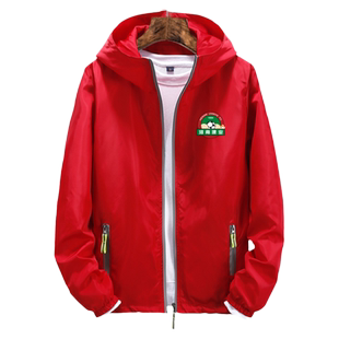 河南建业队服足球迷运动队服连帽外套男女休闲带帽衫球衣服装夹克