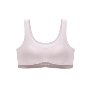 曼妮芬棉质生活无钢圈内衣女夏季薄款透气莫代尔棉胸罩背心式文胸