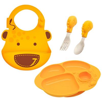 marcus叉勺儿童餐具短柄吸盘碗