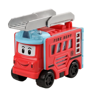 儿童变形反转车玩具反反工程车卡通校巴翻翻车男孩翻转小汽车玩具