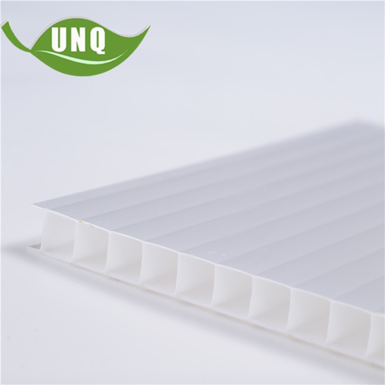 批发透明PC双层阳光板 婚庆装饰阳光板 温室大棚专用pc阳光板