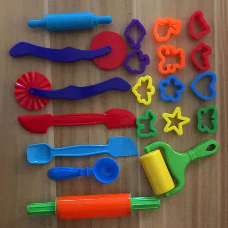 幼儿园小学生科教儿童diy彩训练橡皮泥切感官面条工具泥大动物模