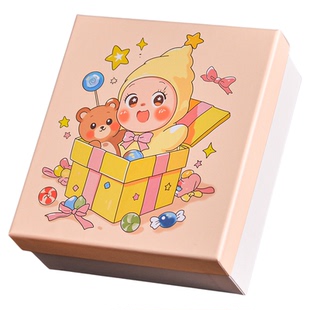 星星人礼物盒空盒生日送男女生精美礼品盒装围巾包包衣服鞋子礼盒