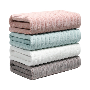 无印良品纯棉浴巾女款成人不掉毛高级家用2025新款100全棉大毛巾