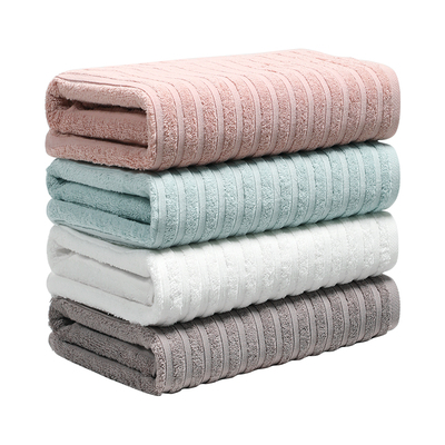 无印良品家用纯棉吸水速干浴巾