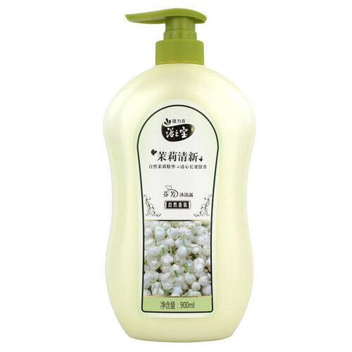 买一送一隆力奇浴之宝薰衣草玫瑰茉莉沐浴露900ml自然香氛芬芳液