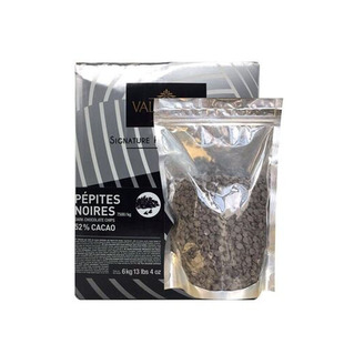 法芙娜黑巧克力入炉耐高温耐烤纯可可脂52%60%85%烘焙烘培可可粉