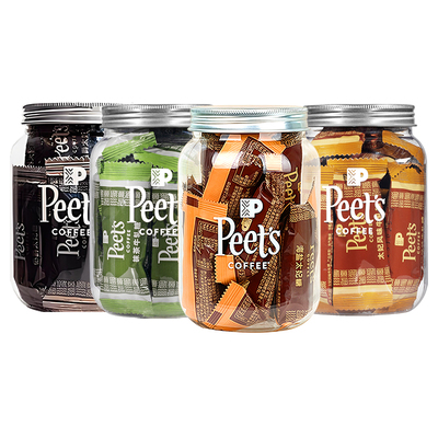 Peets门店同款海盐太妃糖大罐