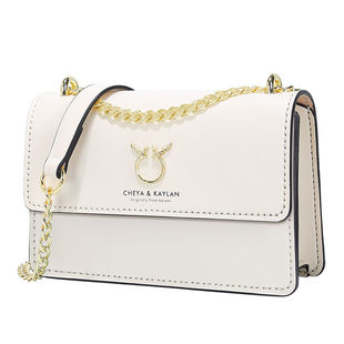 生日礼物送女友diy手工材料包自制编织包真皮斜挎包链条包单肩包