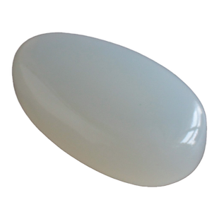 水玉冰魄天然阿富汗白玉把玩碳酸盐质玉冰种手把件黄玉方解石原石