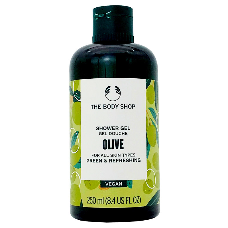 英国THEBODYSHOP橄榄清爽沐浴露