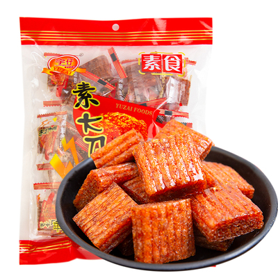 宇仔素大刀肉儿时经典辣条小包装怀旧辣味零食小吃休闲食品大礼包