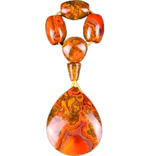 战国红玛瑙南红手串项链配珠 顶珠腰珠佛头 星月金刚菩提配饰套装