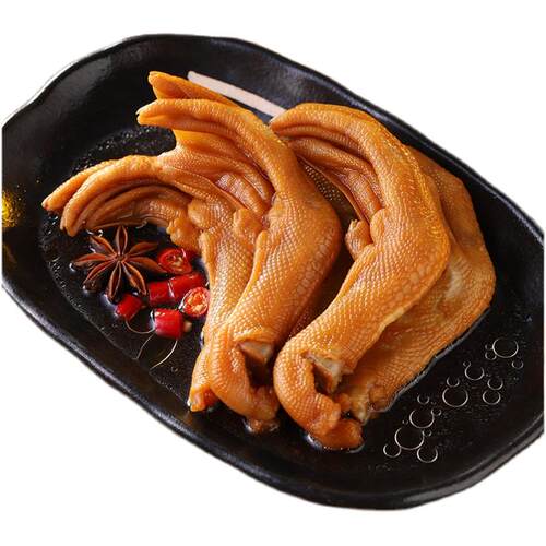 龙岩泡鸭爪香辣鸭掌熟食福建特产卤味鸭脚小零食小吃休闲食品批发