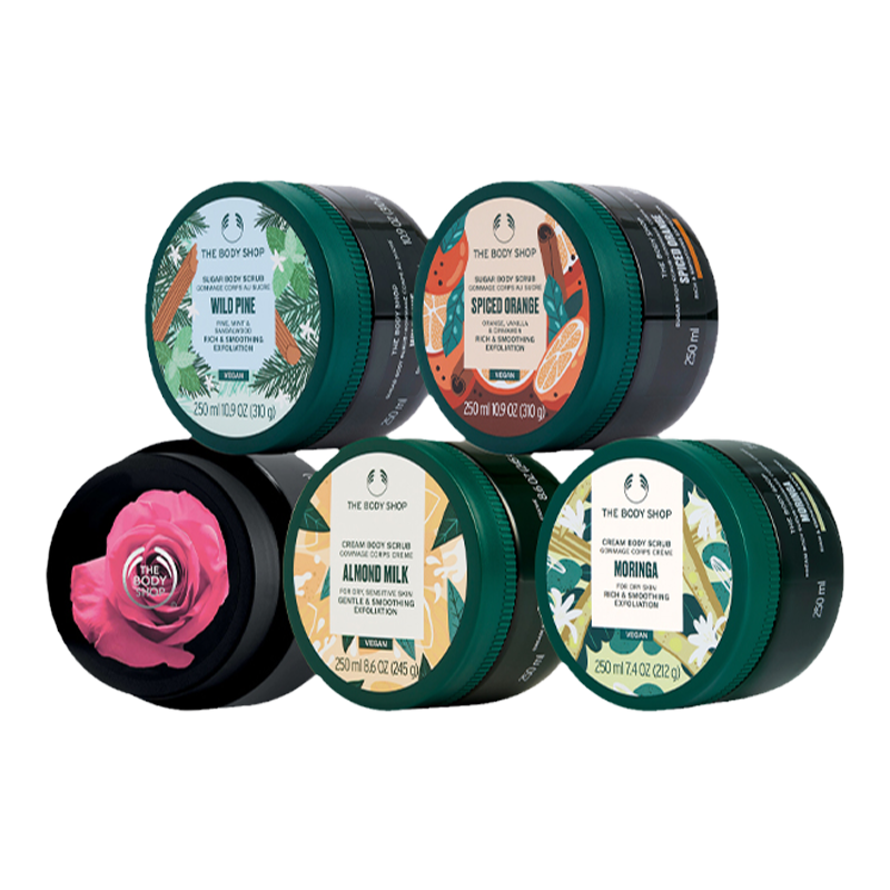 Thebodyshop身体磨砂膏去角质