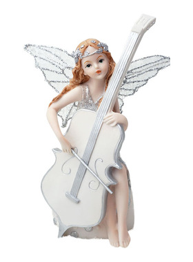 正版音乐精灵天使艺术风装饰摆件