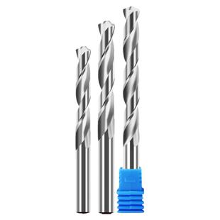 55度铝用钨钢钻整体合金麻花钻头60/80/100L非标小数点加长钨钢钻