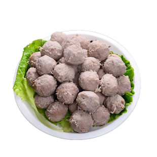 官塘兄弟潮汕牛肉丸正宗潮州爆汁牛筋丸精选秦川黄牛肉90%鲜牛肉