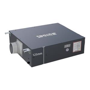 西蒙管道抽风机强力静轻音超薄换气扇新风机遥控家用卫生间排气扇