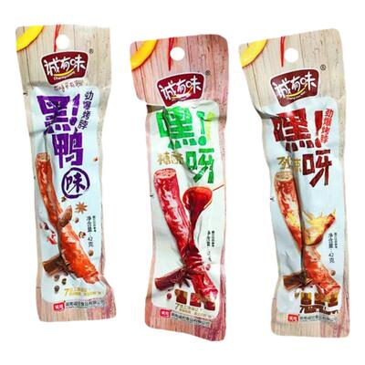诚有味42g鸭脖糖醋肉类零食
