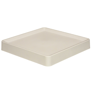 正方形移动花盘底座隐形带轮大号接水盘加厚塑料万向滚轮花盆托盘