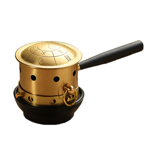 纯铜火龙罐艾灸器 艾柱艾绒香薰艾灸炉家用小型随身温灸火罐灸盒