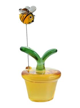 七隐原创手工豆芽和昆虫摆件