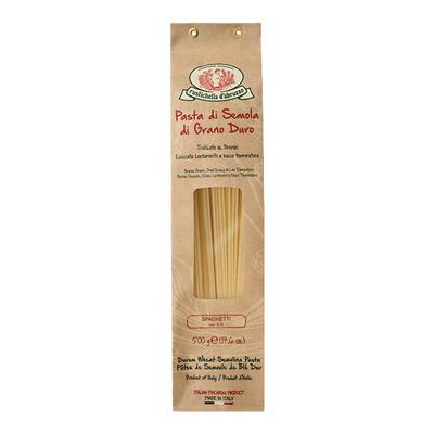 Rustichella spaghetti意大利面进口露丝缇克拉手工儿童直身意粉