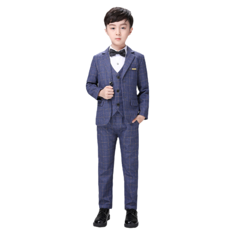 2026新款儿童西装男孩钢琴演出服