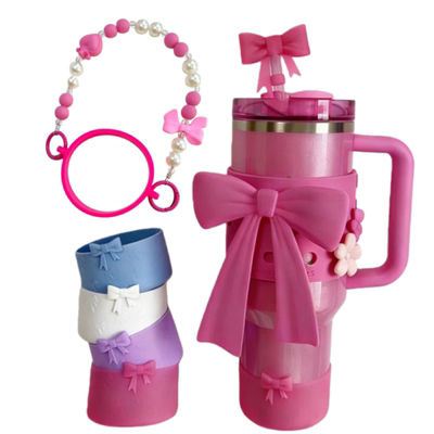 野兽派杯套适用ROSY硅胶保温杯套水杯垫史丹利杯子挂绳防摔杯垫