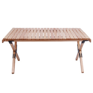 Fantasy Garden梦花园户外实木折叠桌便携式野餐露营蛋卷桌摆摊桌